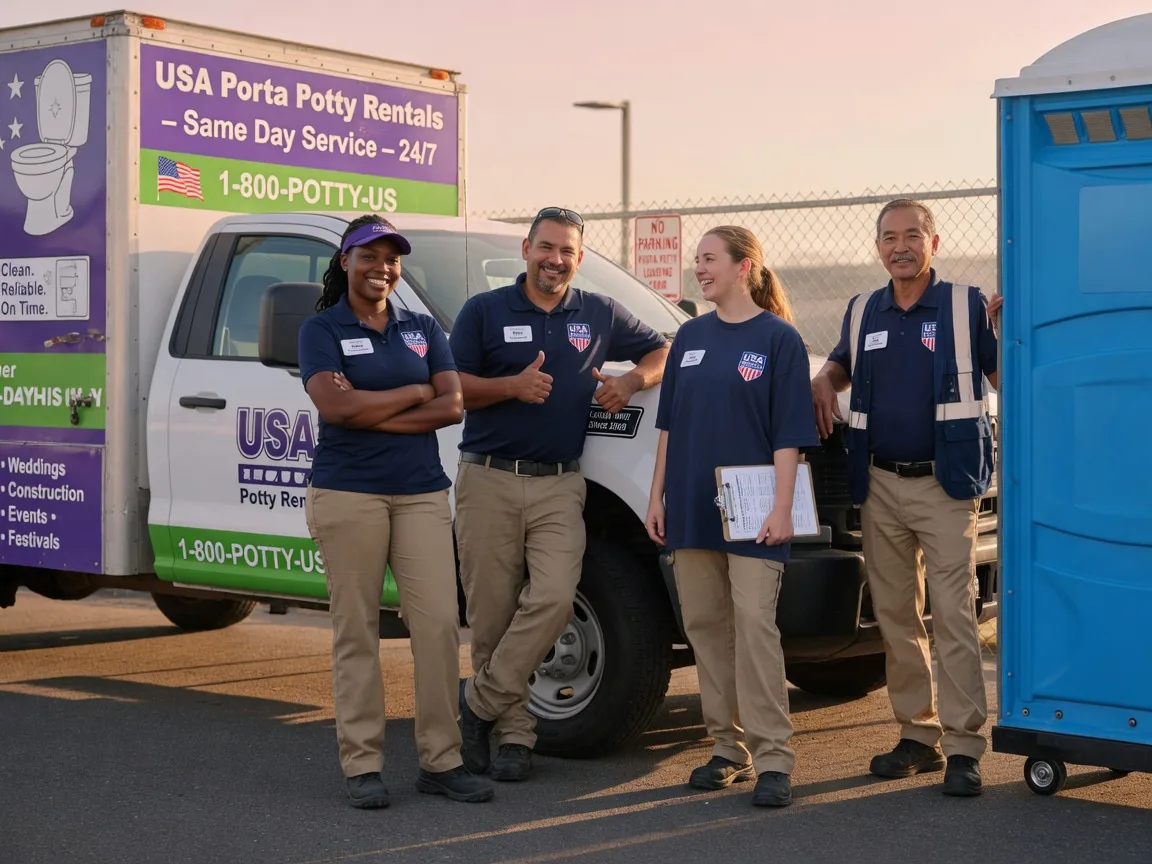 Porta Potty Rental company in Hiltons, VA